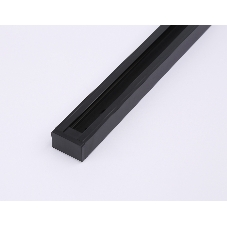 Шинопровод накладной однофазный Standard 220V GL7104 BK черный 2000*32.5*19.8 (ввод питания, 1 заглушка, крепление в комплекте)