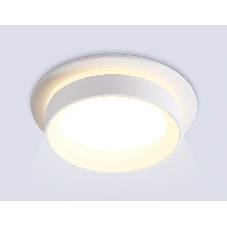 Светильник Ambrella light TN6707 WH белый IP44 GX53 max 15W D105*45