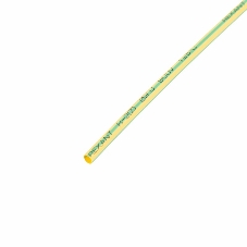 Термоусаживаемая трубка Rexant 2,0/1,0 мм, желто-зеленая, упаковка 50 шт. по 1 м
