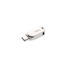 Флешка USB Netac U785 (NT03U785C-032G-30PN), 32Gb, USB 3.0/TypeC, R/W 110/45, серебристый