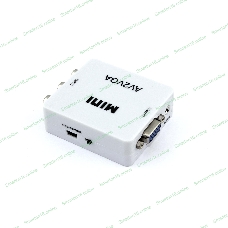 Переходник с AV (тюльпаны) на VGA