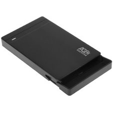 Внешний корпус для HDD/SSD AgeStar 31UB2P3C SATA USB3.2 алюминий черный hotswap 2.5