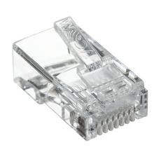 Коннектор VCOM RJ-45 для FTP кабеля 5 кат. экранированный, 100 шт,