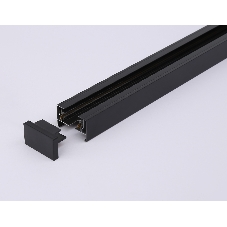 Шинопровод накладной однофазный Standard 220V GL7104 BK черный 2000*32.5*19.8 (ввод питания, 1 заглушка, крепление в комплекте)
