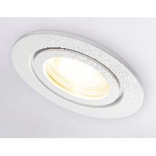 Светильник Ambrella light TN1150 WH белый IP44 GU5.3 D85*28