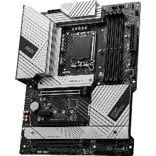 Материнская плата MSI PRO Z790-A WIFI II, LGA1700, Intel Z790, 4xDDR5, 6xSATA, 4xM.2, 1xPCIe 5.0 x16, 1xPCIe 4.0 x4, 2xPCIe 3.0 x1, 1xHDMI, 1xDisplayPort, 1x 2.5Gb LAN, 2xUSB 2.0, 2xUSB 3.2 Gen1, 3xUSB 3.2 Gen2, 1xUSB 3.2 Gen2x2 Type-C, 5x3.5 мм, 7.1, ATX