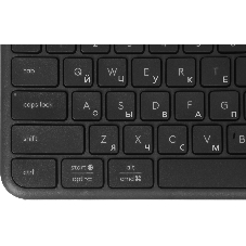 Комплект клавиатура+мышь Logitech MK950 беспроводной, USB, графитовый/чёрный