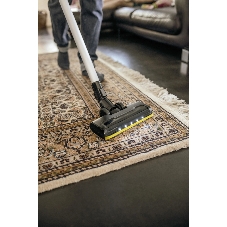 Пылесос вертикальный Karcher VC 6 Cordless ourFamily Car черный/белый, питание от аккумулятора, 250 Вт, уборка сухая, пылесборник 0.8 л, работа от АКБ max 50 мин