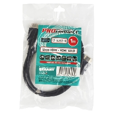Кабель PROconnect HDMI - HDMI gold 1М без фильтров (PE bag)
