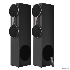 Акустическая система Ginzzu GM-325 2.0 2x60W/BT/USB/SD/FM/AUX/ДУ черный