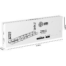 Кабель-канал Cactus CS-CM-700-1WT для столов 72.8x13x19см белый