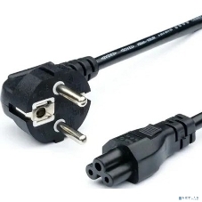 Кабель питания GoPower (00-00024056) кабель питания евровилка CEE 7/7-IEC 320 C5 1.8м ПВХ 0.75мм черный (1/10/160)