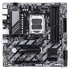 Материнская плата Gigabyte B840M DS3H, AM5, AMD B840, 4xDDR5, 4xSATA, 2xM.2, 1xPCIe 4.0 x16, 1xPCIe 3.0 x4, 2xDP, 1xHDMI, 1x2.5Gb LAN, 3xUSB-A 5Gbps, 8xUSB-A 2.0, 1xUSB-C 5Gbps, 3x3.5 мм, 7.1, mATX