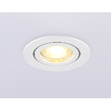 Светильник Ambrella light TN1150 WH белый IP44 GU5.3 D85*28