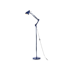 Светильник Ambrella light TR97647 BL синий E27 max 40W D120*1750