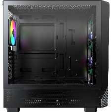 Компьютерный корпус Montech X5 черный без БП ATX 4x120мм 1xUSB2.0 1xUSB3.0 audio bott PSU