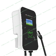 Зарядная станция S'OK Green Energy M3W Series Wallbox EV Charger SM3W32232542-5wf, 3-phase, 22kw (32a/380v), OCPP 1.6J, RFID, WiFi, LAN, уровень защиты IP54, кабель 5м