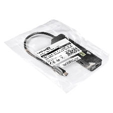 USB-концентратор 4-в-1 ExeGate DUB-2C2P/5G (кабель-адаптер USB 3.2 Gen1 Type C --> 2xUSB3.2 Gen1 Type-A (5G)/2xUSB3.2 Gen1 Type-C (5G), SuperSpeed USB 5Gbps, Plug&Play, черный)