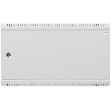 Шкаф коммутационный ЦМО (ШРН-6.350.1) настенный 6U 600x350 мм пер. дв. металл 200 кг серый 300 мм 180 град.