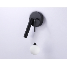 Светильник Ambrella light FL66385/2 BK черный 2W 4200K+G9 500*120*120