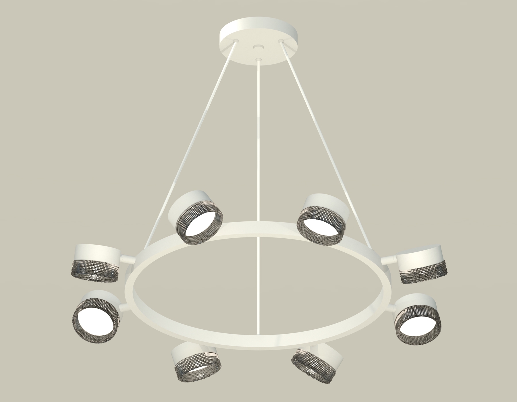 Светильник Ambrella light XB9195250/8 SWH/BK белый песок/тонированный GX53 (C9195, N8484)