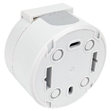 Ovivo Розетка с/з с крышкой, IP54, ОУ, ИксВан (xONE), белый, 406-010000-249