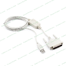 Переходник Gembird Переходник с USB DB25M/AM 1.8m блистер