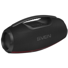 Портативная акустическая система SVEN PS-990, черный, 2.0, 2x90 Вт (RMS), IPx7, TWS, Bluetooth, USB, аккумулятор