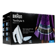 Утюг Braun SI5225PU фиолетовый/белый, 2500 Вт, 50 г/мин, 200 г/мин, 300 мл