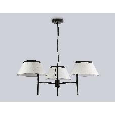 Светильник Ambrella light LH72451/3 BK/WH черный/белый Е14/3 max 40W D800*290-1080