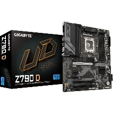 Материнская плата GIGABYTE Z790 D, LGA1700, Intel Z790, 4xDDR5, 4xSATA, 3xM.2, 1xPCIe 5.0 x16, DisplayPort, HDMI, 1x2.5Gb LAN, USB Type-C, 3x3.5 мм, 7.1, ATX