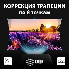 Проектор Cactus CS-H3.SG DLP 16800Lm (1920x1080) 200000:1 ресурс лампы:20000часов 1xUSB typeA 1xHDMI 3.1кг