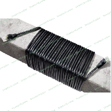 Патч-корд литой AOpen ANP511 10M BK UTP cat.5е 10м черный