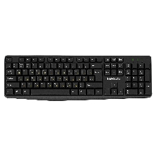 Клавиатура проводная ExeGate EX298364RUS Smart K120 (USB, полноразмерная, влагозащищенная, 104кл., Enter большой, длина кабеля 1,6м, черная, RTL)