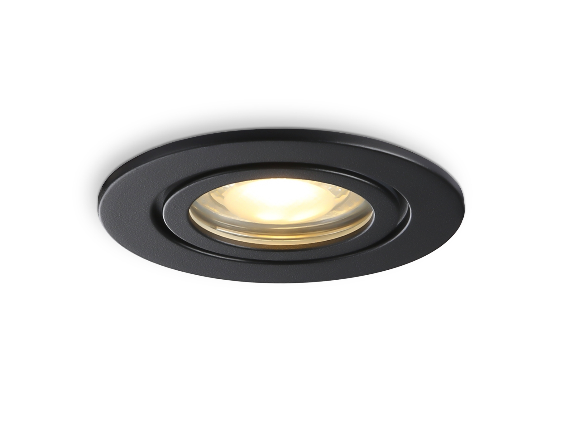 Светильник Ambrella light TN1151 BK черный IP44 GU5.3 D85*28