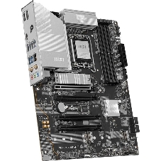 Материнская плата MSI PRO Z890-S WIFI6E, LGA1851, Intel Z890, 4xDDR5, 4xSATA, 3xM.2, 1xPCIe 5.0 x16, 1xPCIe 4.0 x4, 1xPCIe 3.0 x1, 1xHDMI, 1xDisplayPort, 1x 2.5Gb LAN, 6xUSB 5Gbps Type-A, 1xUSB 20Gbps Type-C, 3x3.5 мм, 7.1, ATX