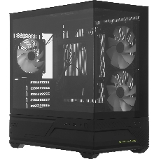 Корпус для ПК MSI MAG Pano M110R , Micro-ATX, 1xUSB 3.2 Gen 1, 1xUSB 3.2 Gen2x2 Type-C, 2x140mm, ARGB Reverse Blade Fan, 1x120mm ARGB Fan, ARGB+PWM Control Board, TG
