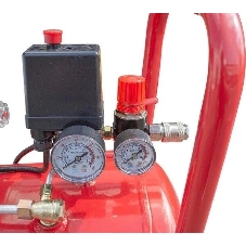 Компрессор поршневой Edon 39778 масляный 207л/мин 50л 1800Вт красный