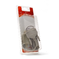 Переходник Gembird Переходник с USB DB25M/AM 1.8m блистер