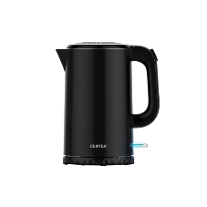 Электрочайник Centek CT-0020 черный, 1.7 л, 2200 Вт, скрытый нагревательный элемент
