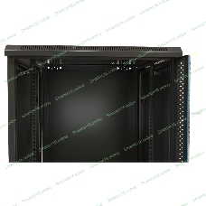Шкаф настенный Hyperline TWB-0966-SR-RAL9004 19-дюймовый (19