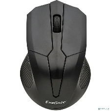 Мышь беспроводная ExeGate SR-9034 черный, 1600 dpi, радиоканал, USB, кнопки - 4