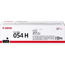 Картридж лазерный Canon 054H BK черный, увеличенной емкости для Canon i-Sensys LBP621Cw, Canon i-Sensys LBP621, Canon i-Sensys LBP623Cdw, Canon i-Sensys LBP623, Canon i-Sensys MF641Cw, Canon i-Sensys MF641, Canon i-Sensys MF643Cdw, Canon i-Sensys MF643, Canon i-Sensys MF645Cx, Canon i-Sensys MF645 3100 стр