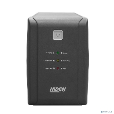 Источник бесперебойного питания HIDEN EXPERT ULS600E 600ВА/360Вт Линейно-интерактивный, 2xSchuko LED, USB, встроенный АКБ 1x12B/7Ач УТ-00002465