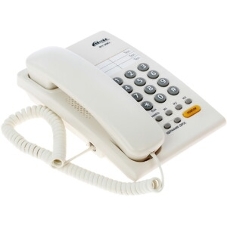 Телефон проводной Ritmix RT-330 белый