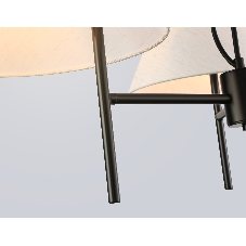 Светильник Ambrella light LH72451/3 BK/WH черный/белый Е14/3 max 40W D800*290-1080