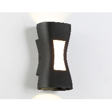 Светильник Ambrella light ST4529 BK черный LED 4200K/3000K 6W IP54 150*80*55
