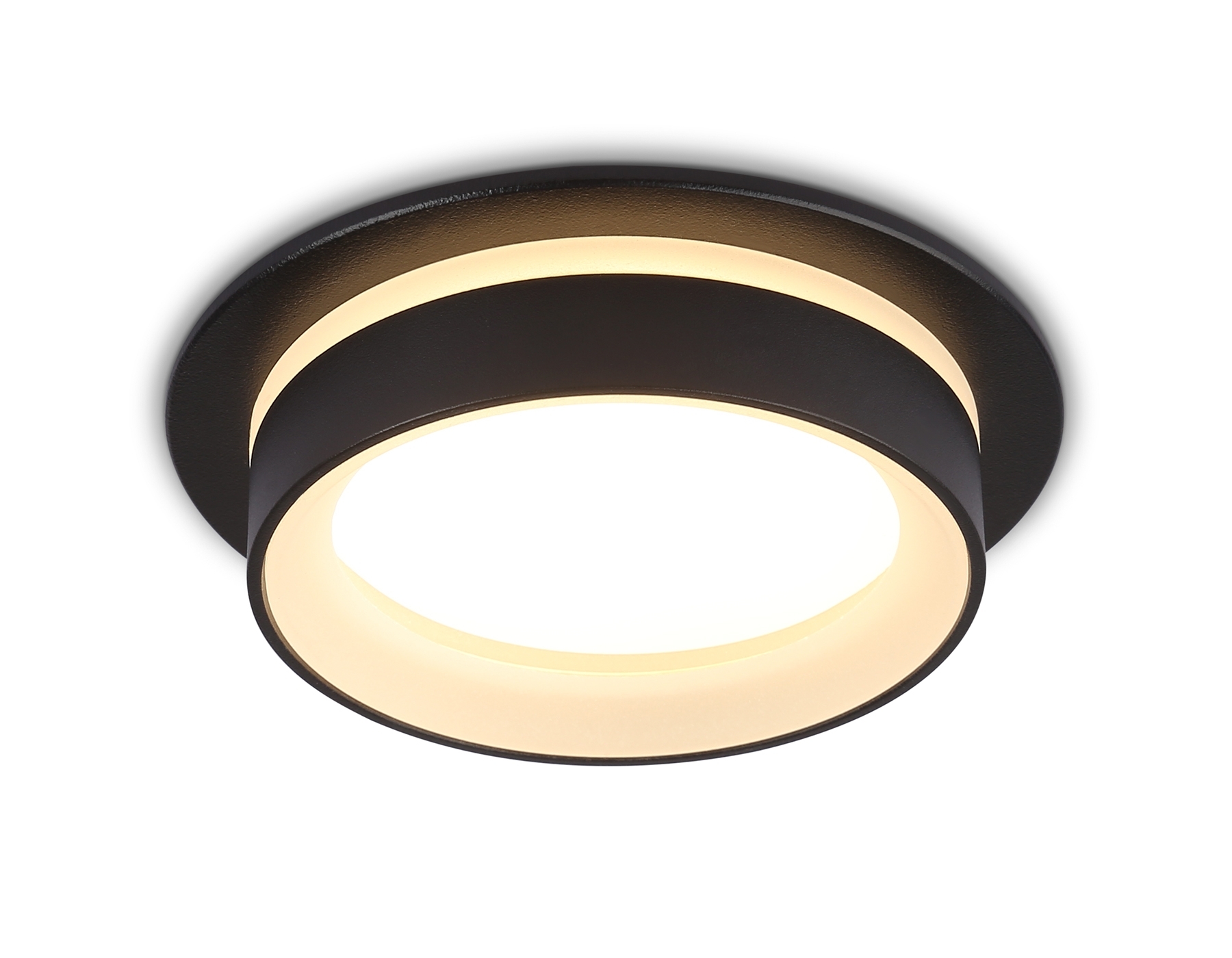 Светильник Ambrella light TN6708 BK черный IP44 GX53 max 15W D105*45