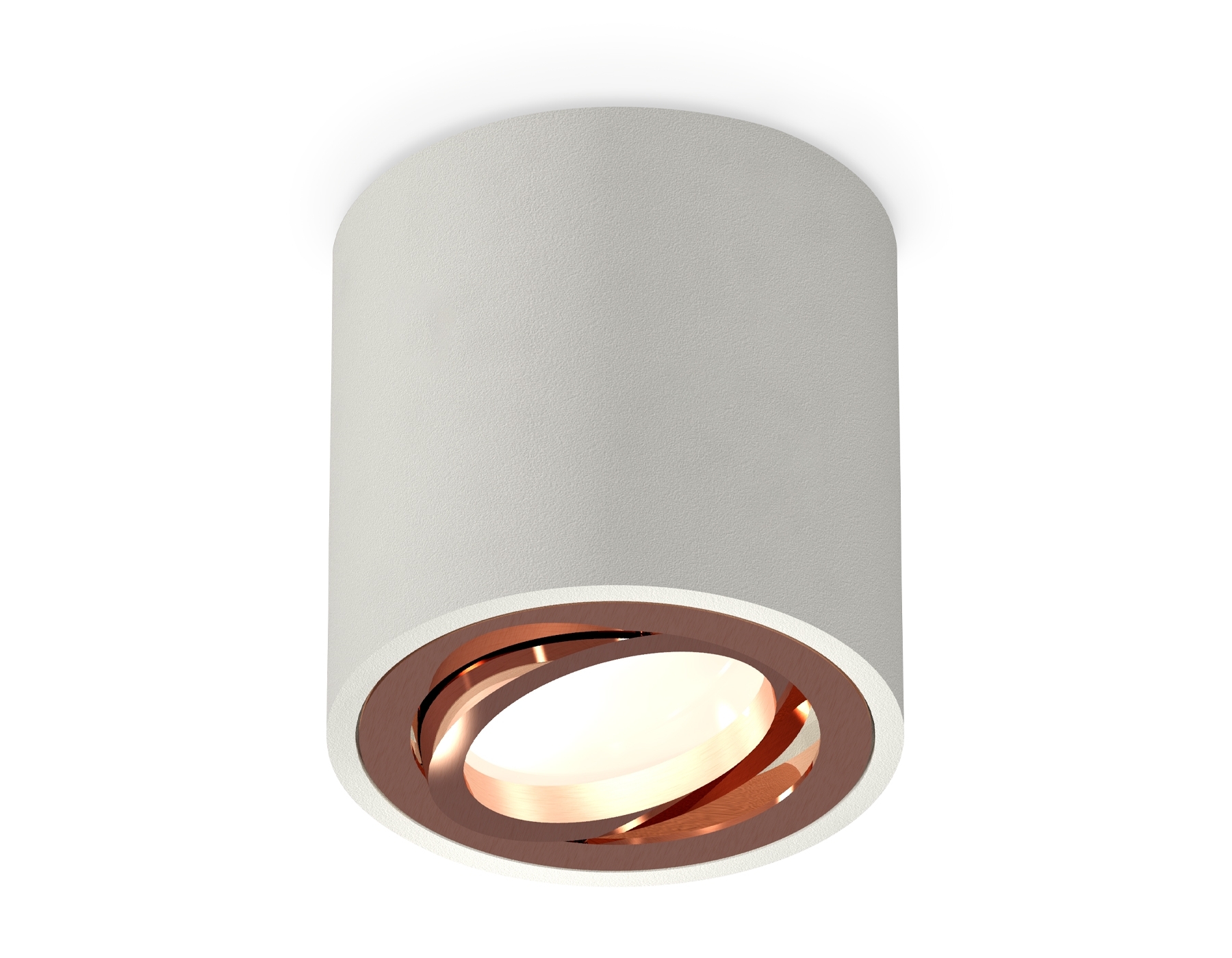 Светильник Ambrella Light XS7533005 SGR/PPG серый песок/золото розовое полированное MR16 GU5.3 (C7533, N7005)