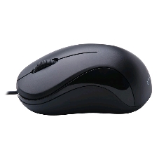 Мышь проводная Oklick 115S черный, 1200 dpi, USB, кнопки - 3